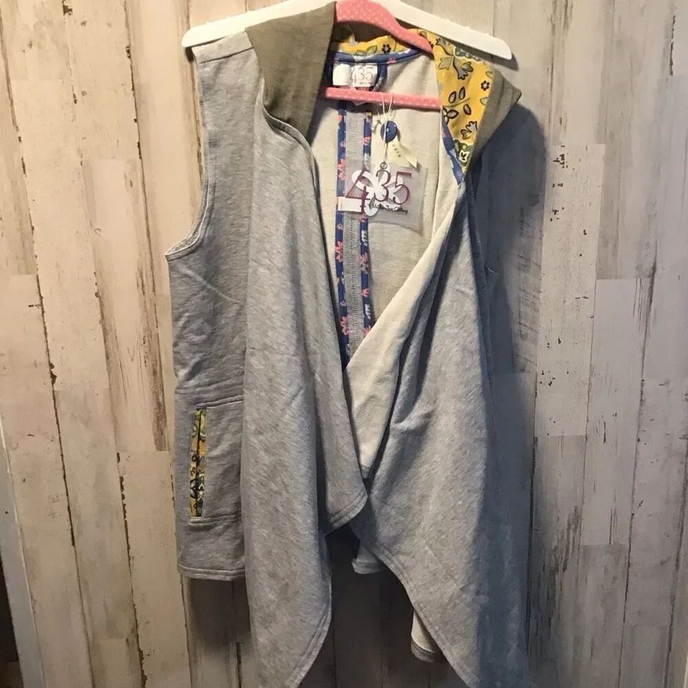 Matilda Jane hooded Jacket vest thing size 14